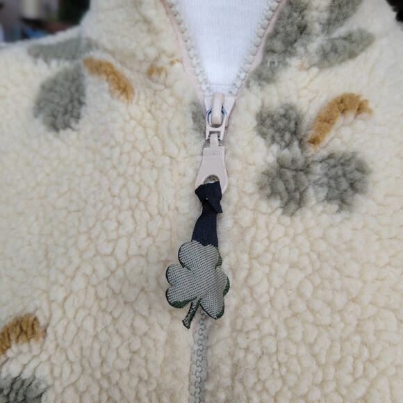 Vintage Country Lane Sherpa Vest Clover Small - Picture 5 of 10